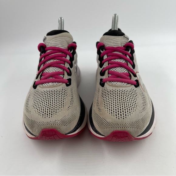 Saucony Women’s Ride 14 Fog Grey / Cherry Running Shoes - Size 6.5 - Picture 3 of 11